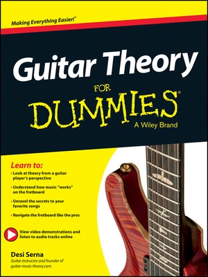 cover image of Guitar Theory For Dummies